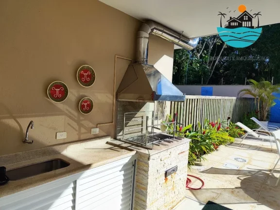 Imagem Casa Aluguel Juquehy, 03 suítes, piscina privativa, churrasqueira, terraço, 04 banheiros, Max 11 pessoas, 100 metros da praia, I Juquehy Imobiliária