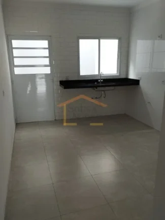 Imagem Sobrado novo com 120 m² de área útil e 85 m² de área construída. Possui 3 dormitórios, sendo ...