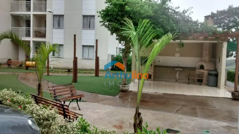 Imagem Apartamento semi-mobiliado com 1 dormitório, 1 vaga à venda, 45 m² por R$ 250.000 - Residencial Bosque Clube - Cotia/SP