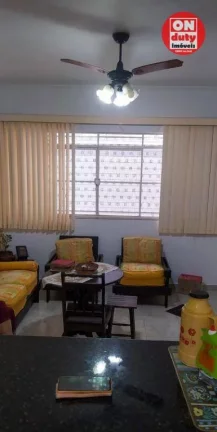 Imagem Apartamento com 2 dormitórios à venda, 70 m² - Encruzilhada - Santos/SP