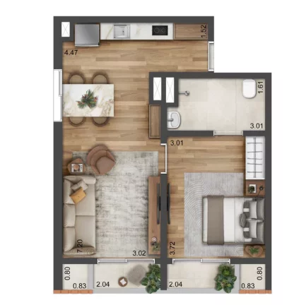 Imagem APARTAMENTO RESIDENCIAL em São Paulo - SP, Pinheiros