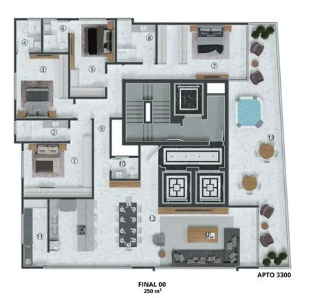 Imagem Apartamento 4 Dormitórios para venda em Itapema - SC