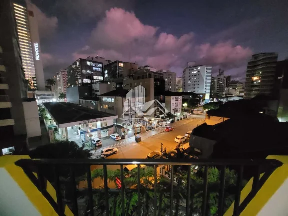 Imagem Flat com 1 quarto, Gonzaga, Santos - R$ 435 mil, Cod: 23493