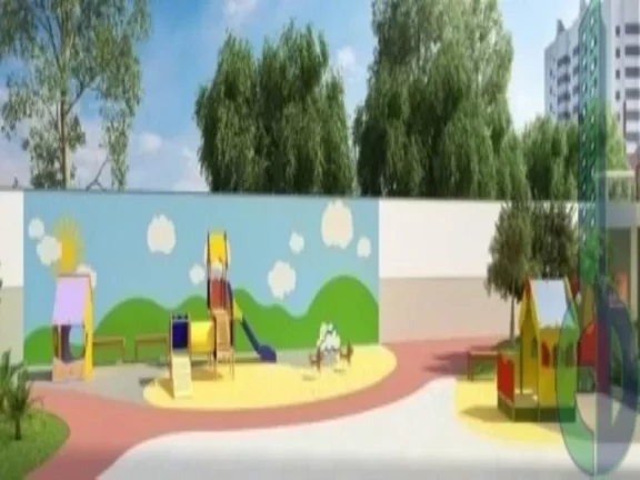 Imagem Apartamento de 2 quartos na Vila Scarpelli, Santo André-SP, com 2 suítes, 3 banheiros e 2 vagas de garagem no Edifício Sky Patriani.