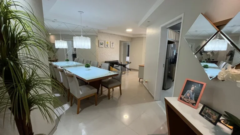 Imagem APARTAMENTO COM 3 DORMITÓRIOS SENDO 1 SUÍTE,SALA 2 AMBIENTES,VARANDA GOURMET E 2 VAGAS DE GARAGEM
