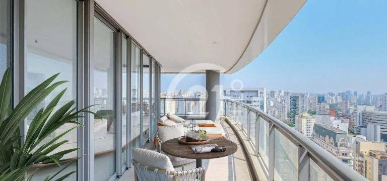 Linda cobertura no Itaim, nova 4 suítes