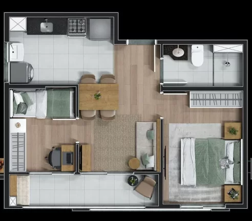 Imagem Apartamento com 2 Quartos à Venda, 41 m² em Vila Sílvia - São Paulo