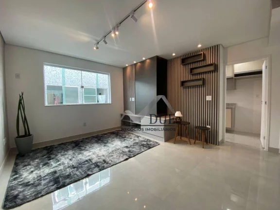 Imagem Village com 2 suites e decorado à venda, 100 m² por R$ 853.000 - Campo Grande - Santos/SP