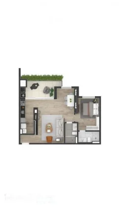 Imagem Apartamento para Venda em Curitiba, Centro, 3 dormitórios, 1 suíte, 2 banheiros, 2 vagas