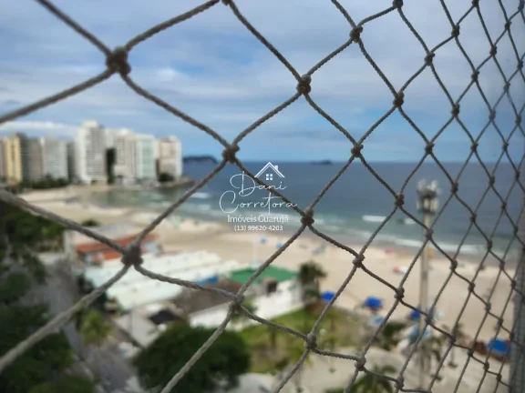 Imagem Apartamento de luxo à venda ou locação em Guarujá-SP, Pitangueiras: 4 quartos, 1 suíte, 2 salas, 3 banheiros, 1 vaga, 160m².