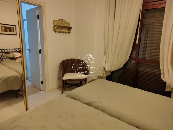 Imagem Apartamento de luxo à venda em Guarujá-SP, no bairro Pitangueiras: 3 quartos, 3 suítes, 2 salas, 5 banheiros, 2 vagas de garagem, 190m².