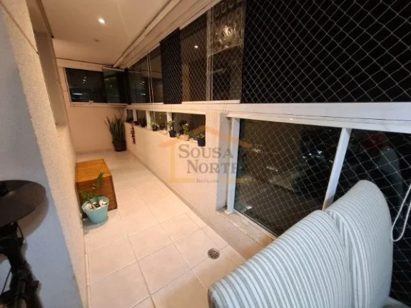 Imagem Apartamento de 72 m², com 2 dormitórios, sendo 1 suíte com varanda, sala dois ambientes, varanda ...