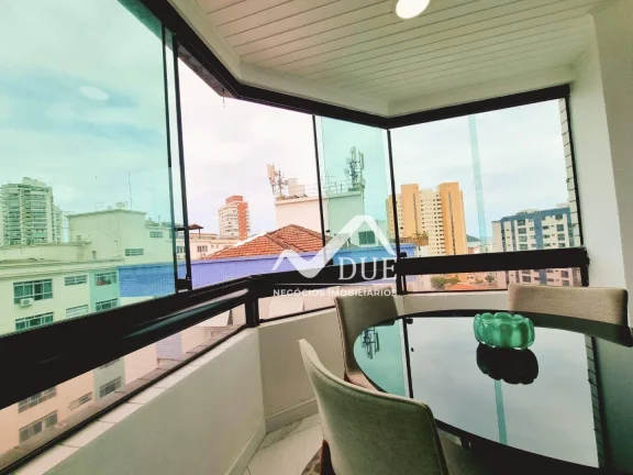 Imagem Cobertura com 4 dormitórios churrasqueira e piscina à venda, 225 m² por R$ 1.990.000 - Ponta da Praia - Santos/SP
