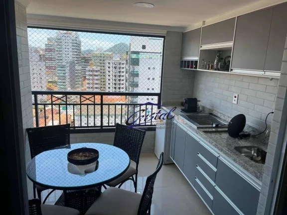 Imagem Apartamento com 2 dormitórios à venda, 74 m² por R$ 735.000,00 - Guilhermina - Praia Grande/SP