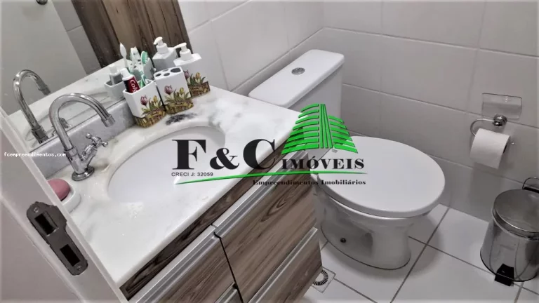 Imagem Apartamento para Venda em Santa Bárbara D`Oeste, Cidade Nova, 2 dormitórios, 1 banheiro, 1 vaga