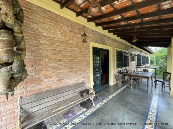 Imagem Miolo Granja - Casa de Campo SUSTENTÁVEL (3d 1ste).! Térrea, lareira, gourmet e edícula home office!