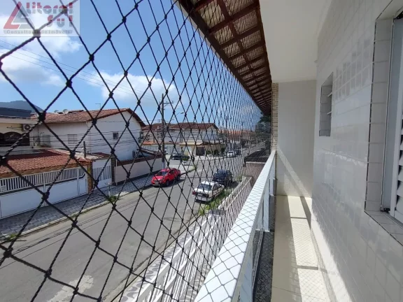 Imagem Casa em Condomínio para Locação em Praia Grande-SP no Bairro Sítio do Campo: 2 Quartos, 1 Sala, 1 Banheiro e 1 Vaga de Garagem!