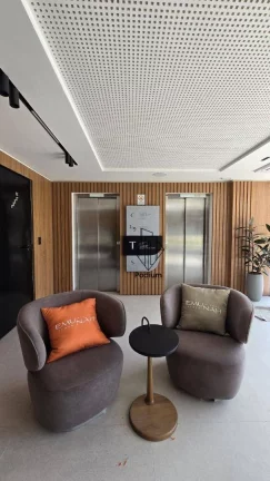 Imagem Flat com vista definitiva para o mar no Bairro Ponta de Campina/Cabedelo- FL0808.