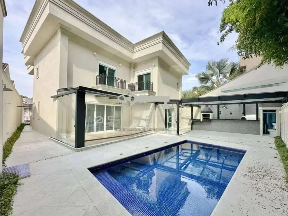 Casa Neoclássica Granja Viana: 4suítes, piscina, gourmet! Cond São Paulo II