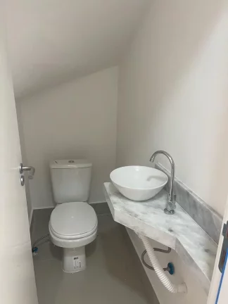 Imagem Sobrado de Condomínio com 2 dorms, Tupi, Praia Grande - R$ 290 mil, Cod: 2250