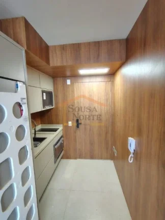 Imagem Lindo Studio, 1 dormitório, cozinha, banheiro, sem vaga. 26m². Com vista para cidade, em andar alt...