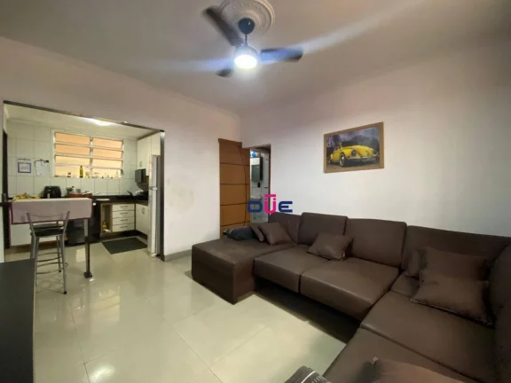 Imagem Apartamento com 2 dormitórios à venda, 68 m² por R$ 480.000 - Boqueirão - Santos/SP