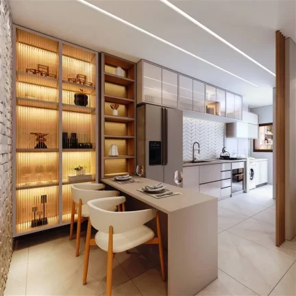 Imagem APARTAMENTO COM 134.56 m² - FORTE - PRAIA GRANDE SP