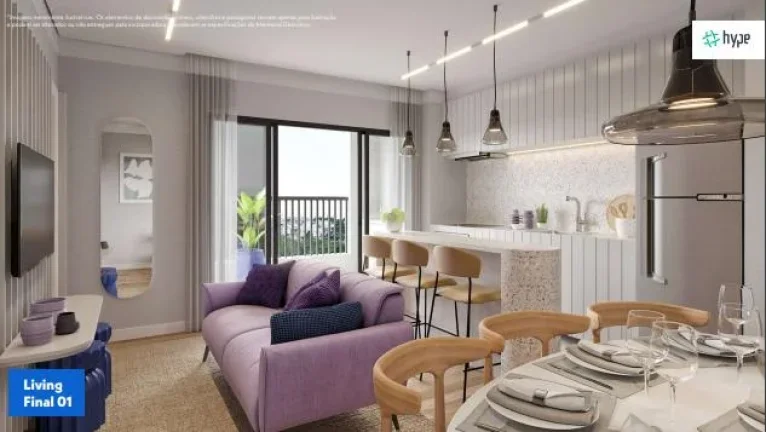 Imagem Apartamento 3 dormitórios novo em Curitiba. 76 m2. Joy City