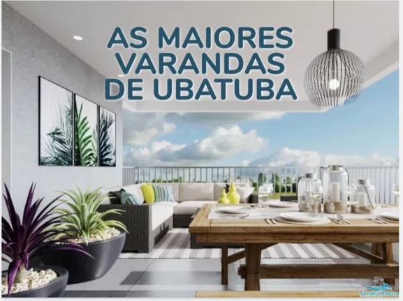 Imagem Apartamento com 2 dormitórios sendo 1 suíte no centro de Ubatuba