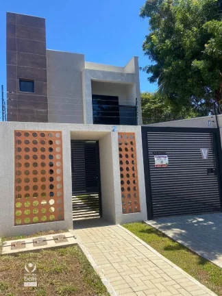 Imagem Lindo Sobrado 124 m² com 3 quartos sendo 1 suíte à venda por R$ 759.549,00 - Guaíra - Curitiba/PR