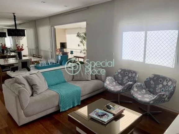 Imagem 139 metros 3 dormitórios 3 suítes 3 vagas 5 banheiros Apartamento reformado com varanda gourmet to...