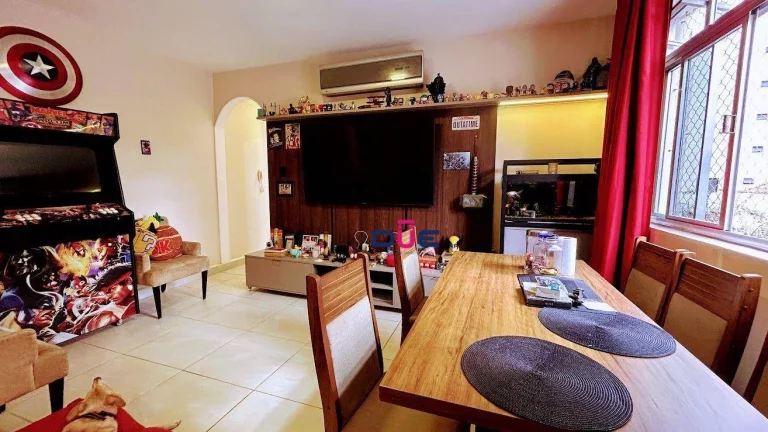 Imagem Apartamento com 2 dormitórios à venda, 100 m² por R$ 650.000 - Boqueirão - Santos/SP