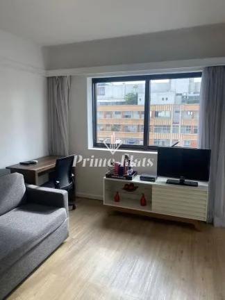 Imagem Flat disponível para venda no NewCiti Itaim by Charlie, com 32m², 1 dormitório e 1 vaga de garagem