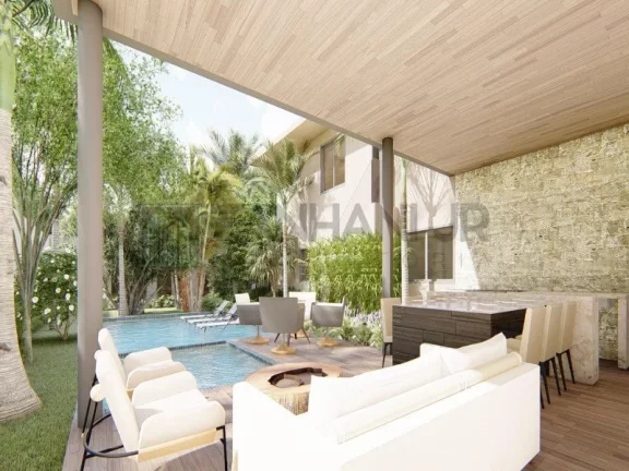 Imagem Vendo casa nova no Jd. Europa - entrega 12 meses Em mais um projeto exuberante e contemporâneo assinado pelo arquiteto Marcelo Franco, responsável p