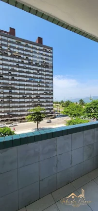 Imagem Apartamento com 3 dormitórios em Santos Vista Mar