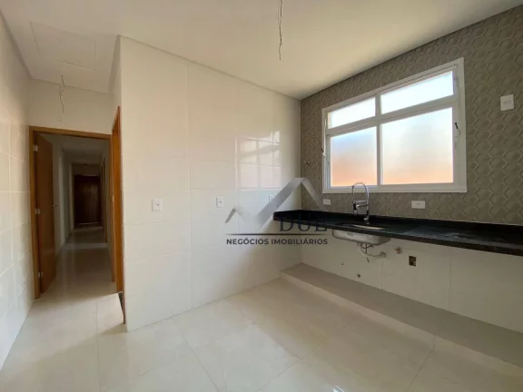Imagem Casa Sobreposta Alta com 3 dormitórios à venda, 92 m² por R$ 850.000 - Embaré - Santos/SP