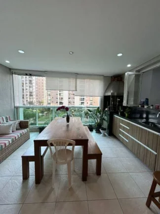 Imagem Apartamento com 3 dormitórios para alugar, 156 m²- Alphaville - Santana de Parnaíba/SP