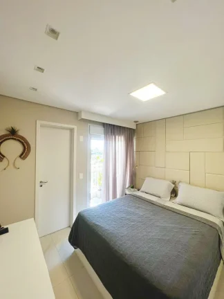Imagem Apartamento 79M², 2Q, 2 Suítes, 3 Banheiros, 2 Vagas, 1 Lavabo, Varanda, Academia, Churrasqueira, Piscina, Sauna, Salão de Festas e Jogos, Quadra.