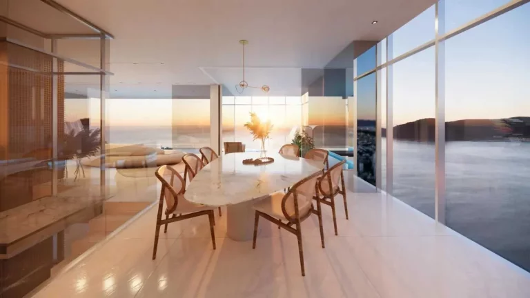 Imagem Cobertura duplex alto padrão com 7 suítes e 6 vagas de garagem na Beira mar - Balneário Camboriú/S