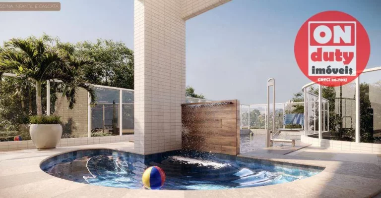 Imagem Castell di Maria Carolina Apartamento com 3 suítes à venda, 124m² a partir R$ 1.911,00- Ponta da Praia - Santos/SP