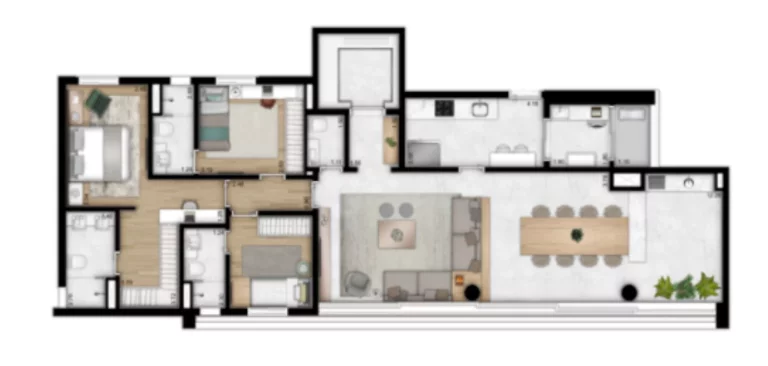 Imagem APARTAMENTO RESIDENCIAL em São Paulo - SP, Brooklin Paulista