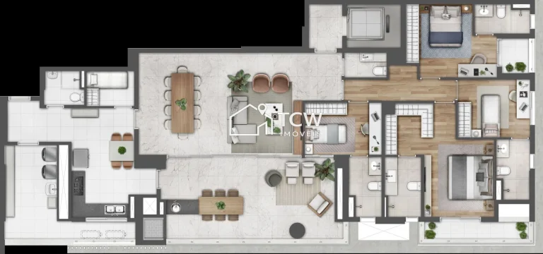 Imagem Apartamento à venda no bairro Brooklin Paulista - São Paulo/SP, Zona Sul