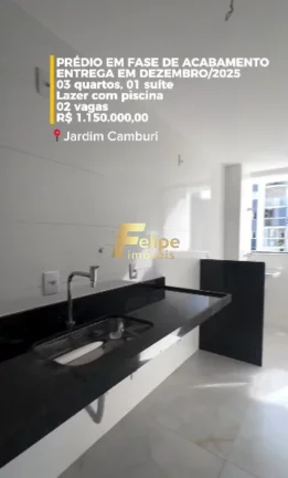 Imagem NÃO PERCA TEMPO E VENHA CONHECER ESSE NOVÍSSIMO APARTAMENTO DE 03 QUARTOS, SENDO 01 SUÍTE, SOL DA MANHÃ, EM JARDIM CAMBURI, VITÓRIA/ES!