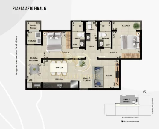 Imagem APARTAMENTO DE 2 DORMITÓRIOS A VENDA NO ITAGUÁ EM UBATUBA-SP