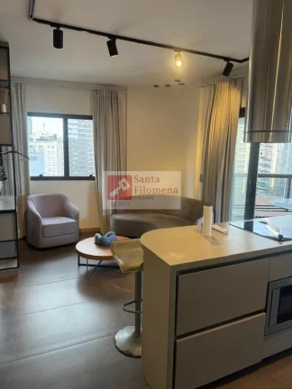 Imagem Studio para Venda em São Paulo, Vila Olímpia, 1 dormitório, 1 banheiro, 2 vagas
