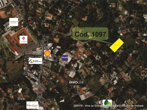Imagem Chác. do Refúgio (LOTE) Est Zurique AT: 2.532 m² - ZUM (Zona Uso Misto)