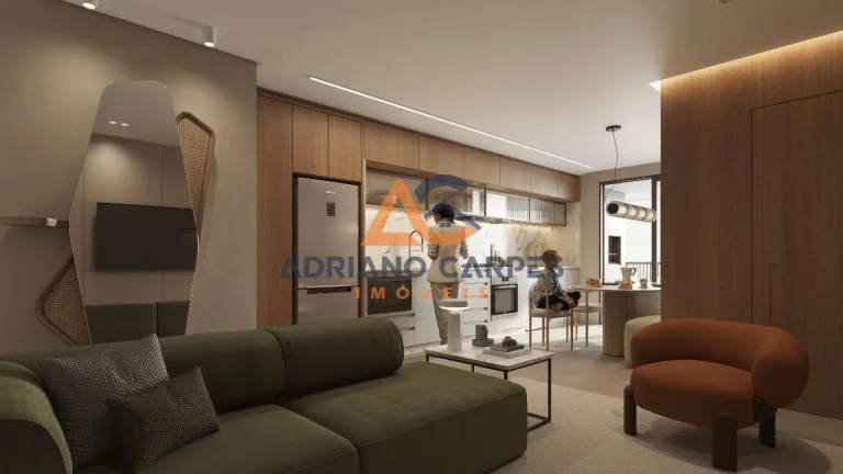 Imagem Apartamento com 2 dormitórios suítes, quadra mar no Bairro Gravatá em Navegantes Adriano Carpes Imóveis vende
