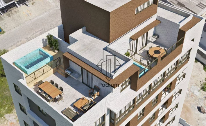 Imagem Cobertura Duplex com piscina privativa no bairro do Bessa - CO0312