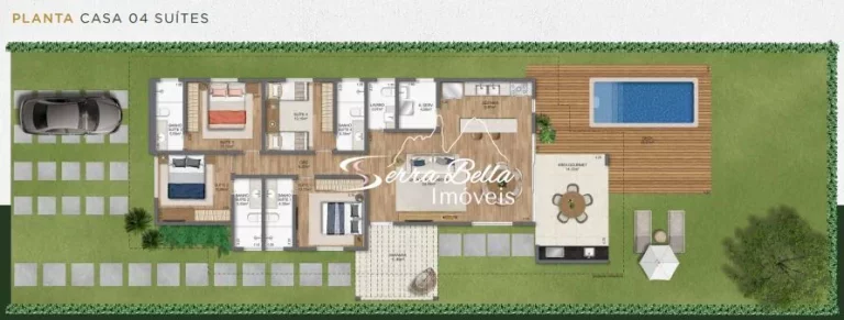 Imagem Casa Linear de Alto Padrão em Itaipava, Petrópolis/RJ