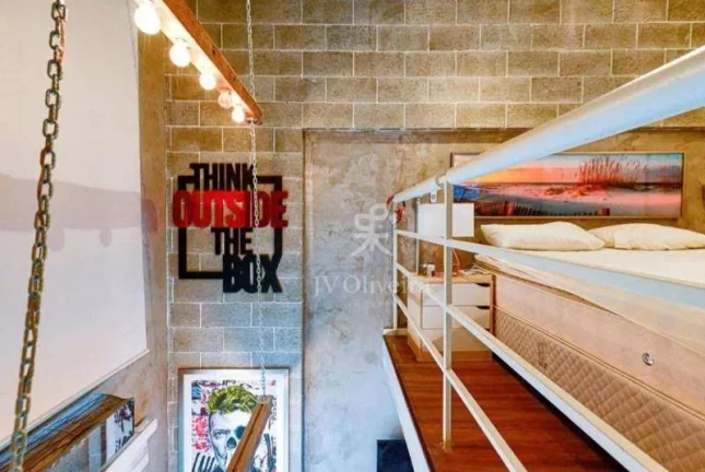 Imagem Apartamento Duplex com 1 dormitório à venda, 50 m²- Vila Andrade - São Paulo/SP